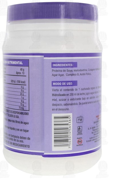 Colágeno Hidrolizado Cahuenga, 500 gr.