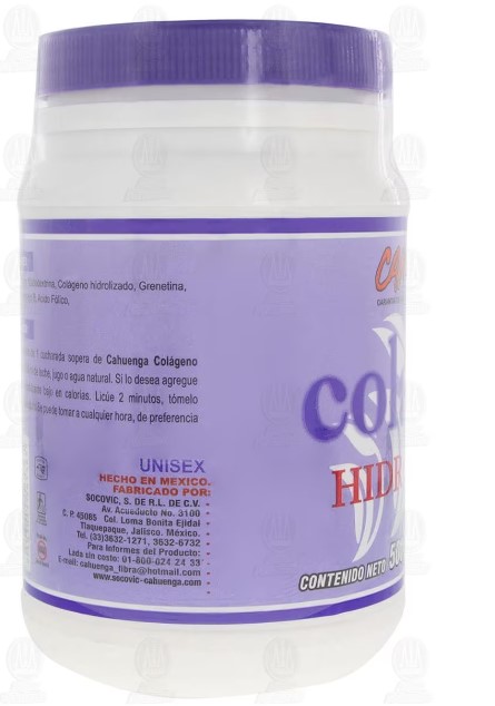Colágeno Hidrolizado Cahuenga, 500 gr.