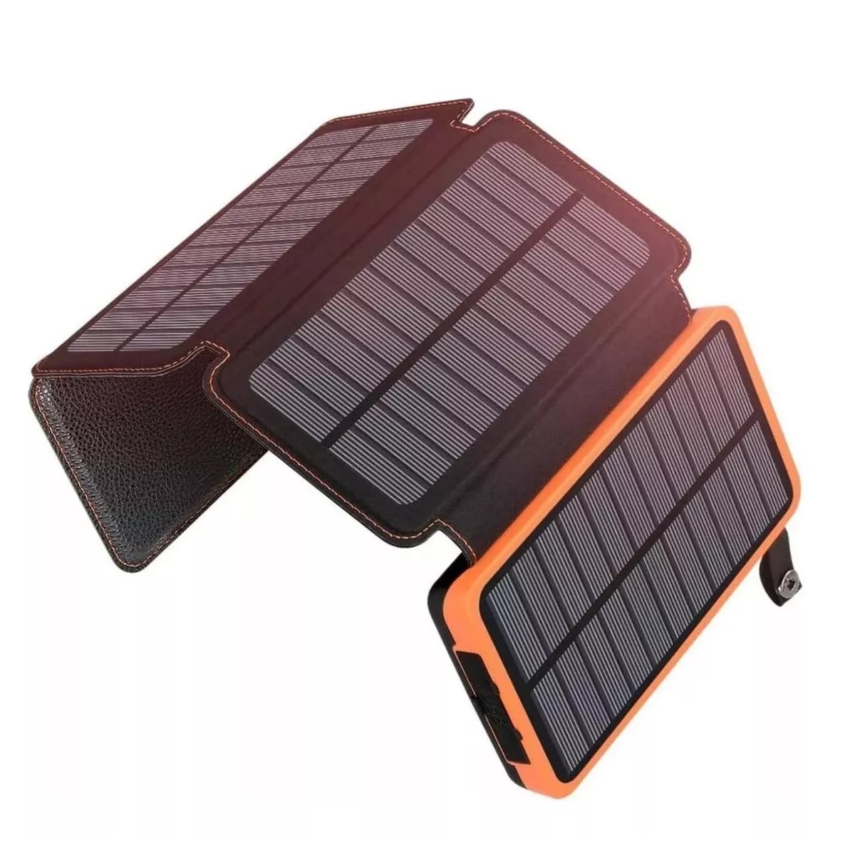 Banco De Energía Solar Recargable, Carga Rápida, Ideal Para Viajes