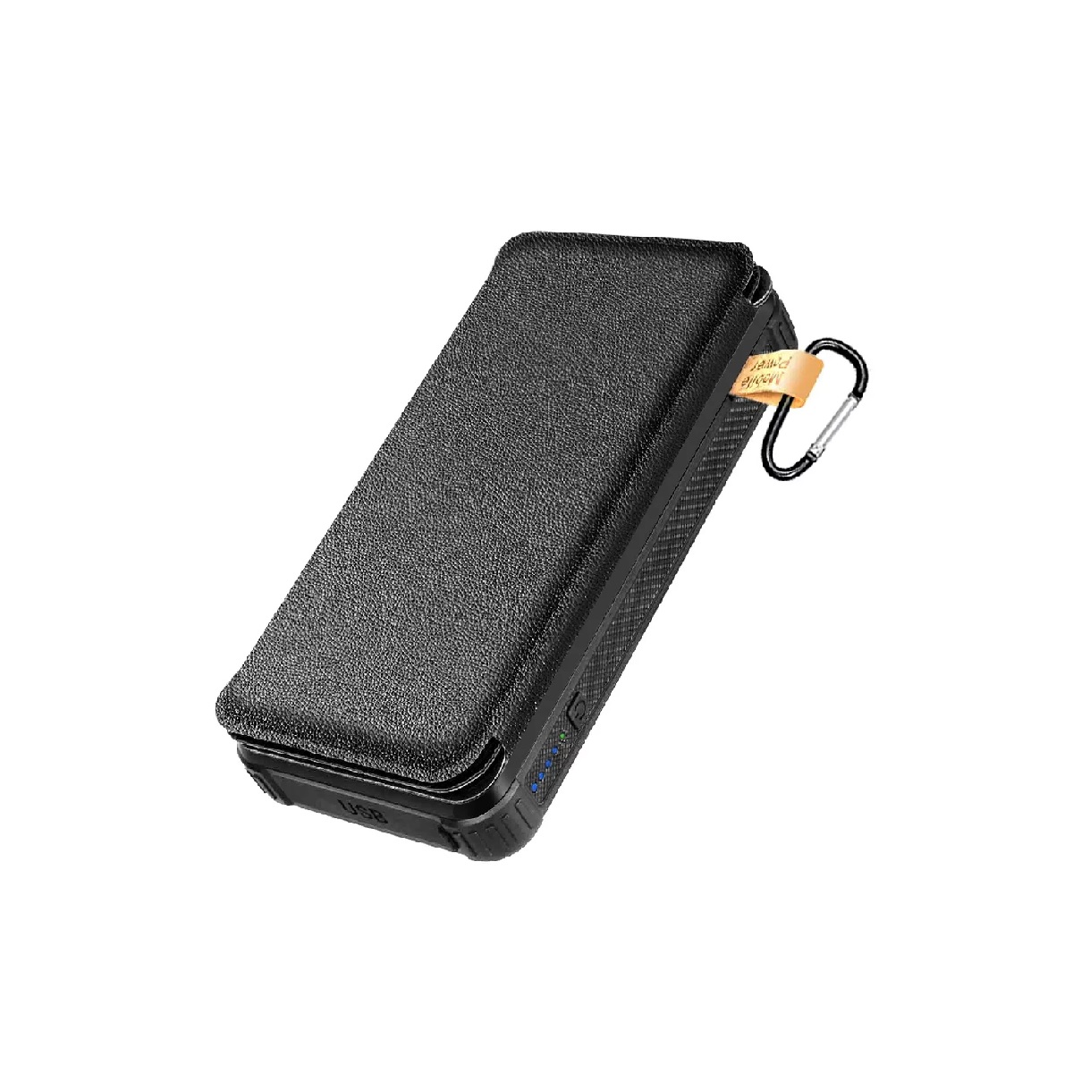 Power Bank Solar Portátil 30000mah Batería 4 Páneles Solares