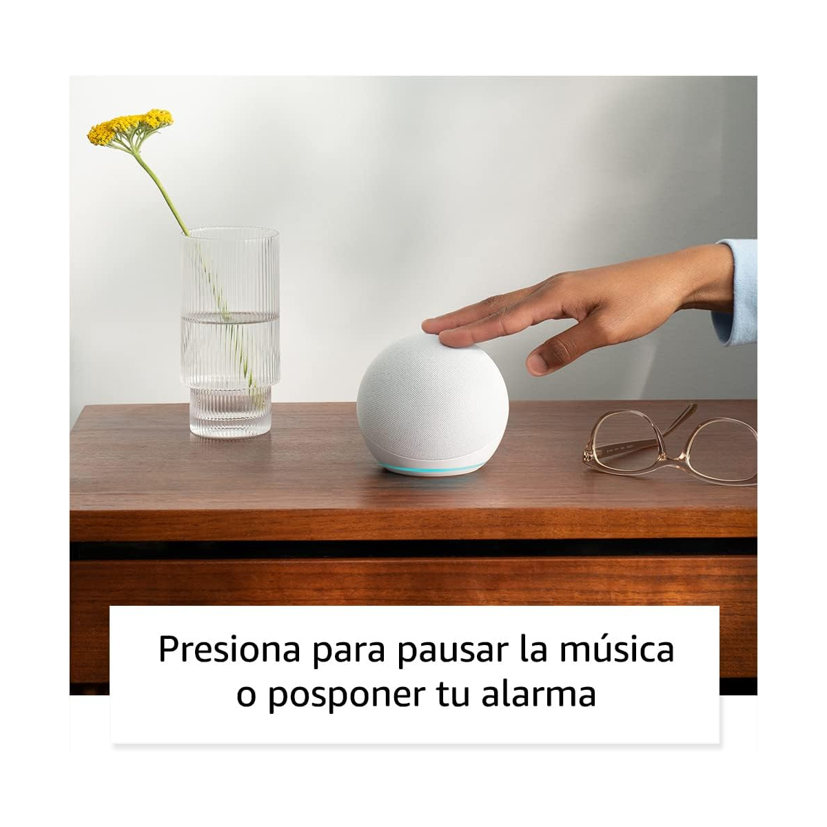 Echo Dot 5. generacion 2022 Bocina inteligente con Alexa - Blanca (B09B94RL1R)