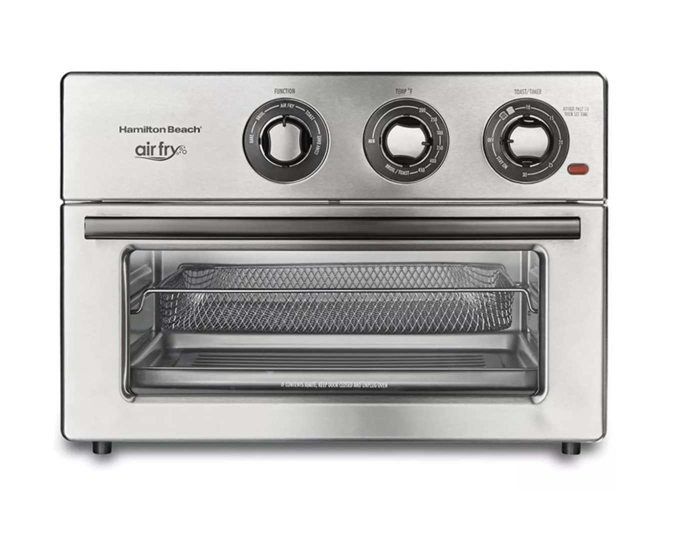 Horno Eléctrico Hamilton Beach Air Fry 21L