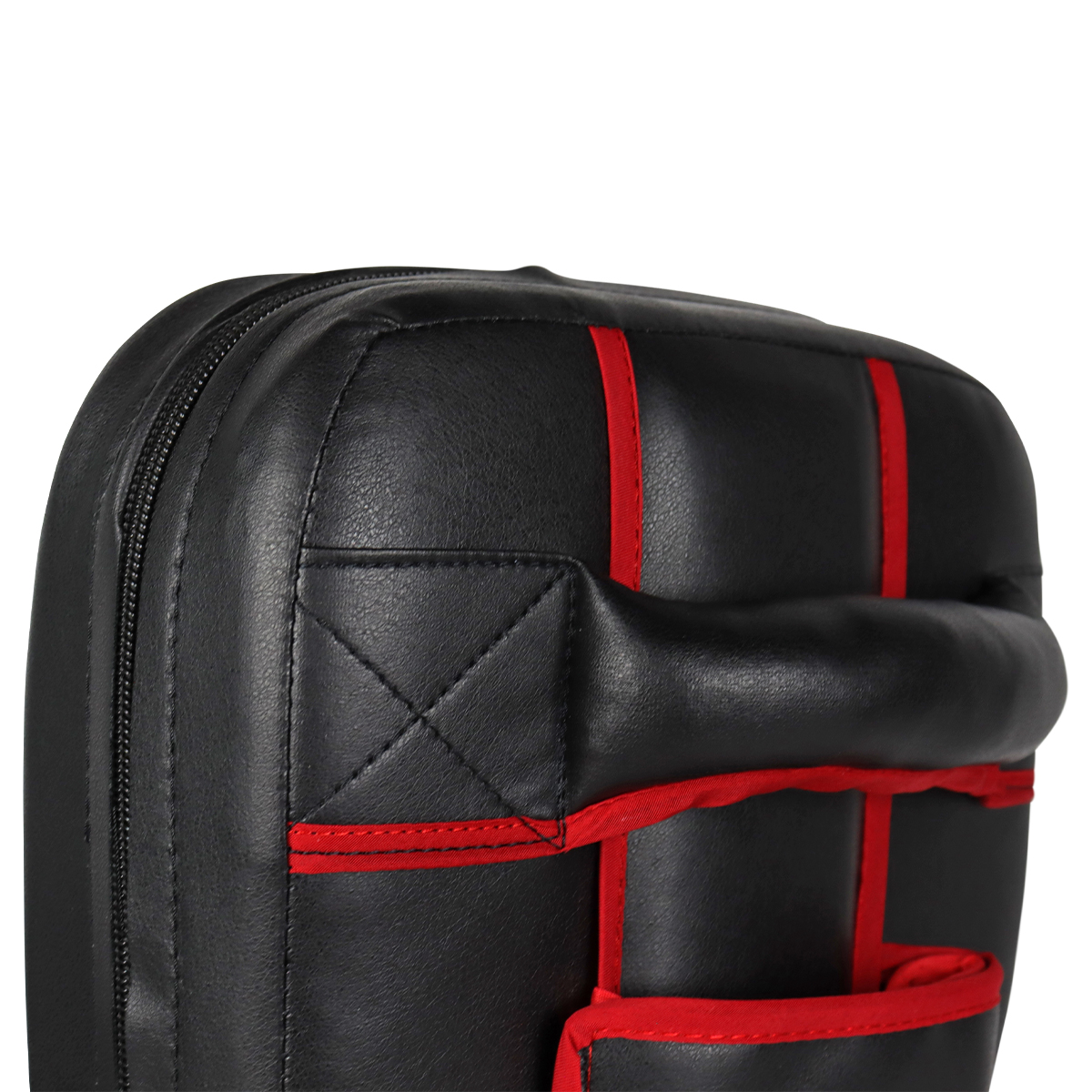 Par de Paos para Taekwondo y Karate Fire Sports (Thai pad plano) Color Negro