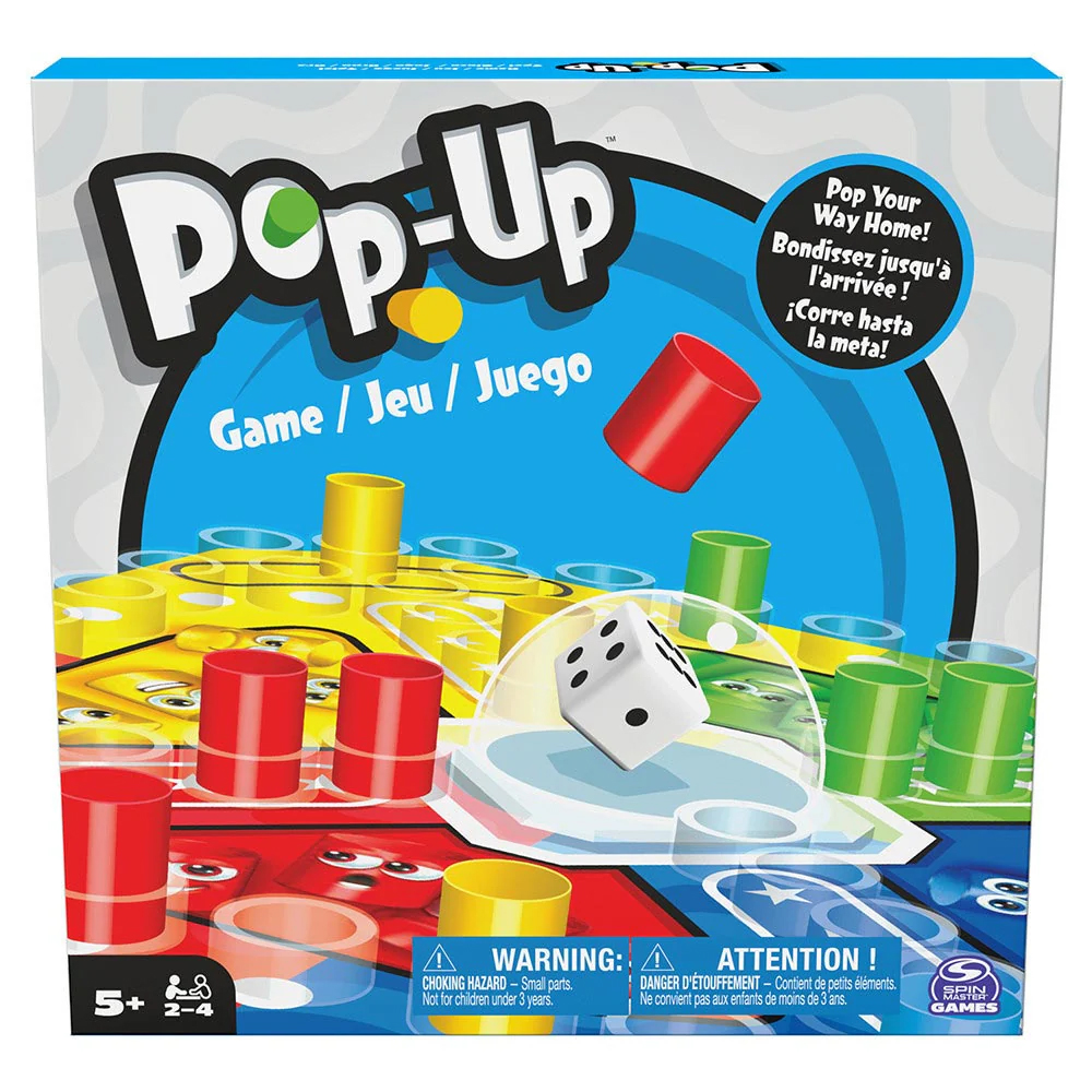Juego De Mesa Spin Master Pop Up Hasta La Meta