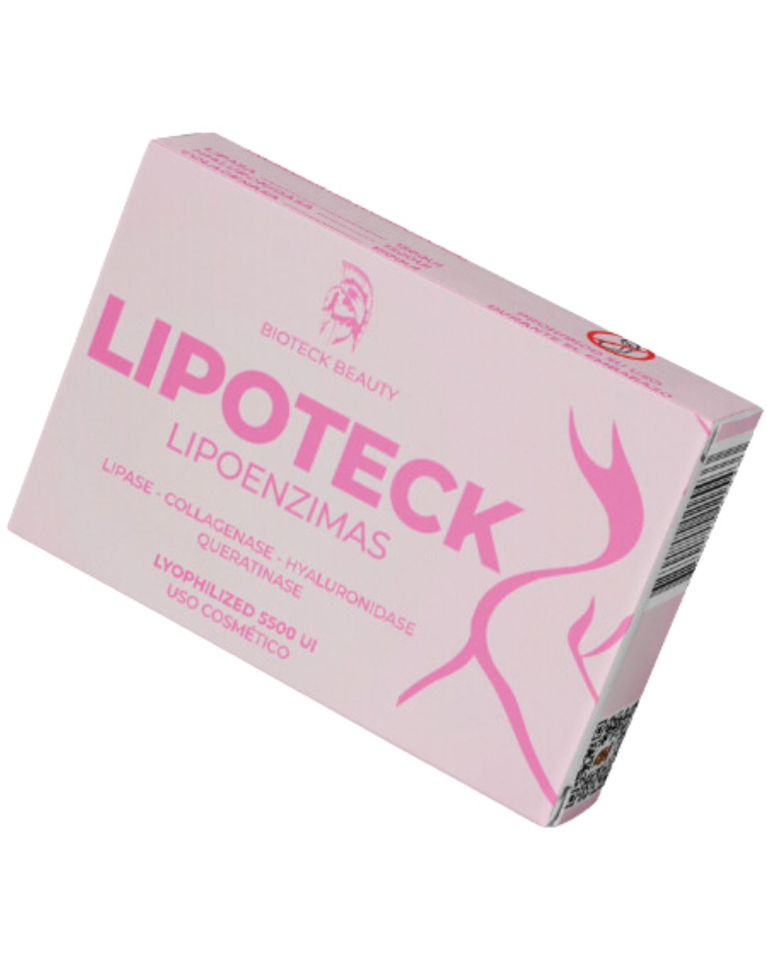 BIOTECKPHARMA| Lipo enzimas 5,500 UI  Elimina grasa, baja  y molde tu figura| Tratamiento de 4 Semanas | Lipo sin cirugía.