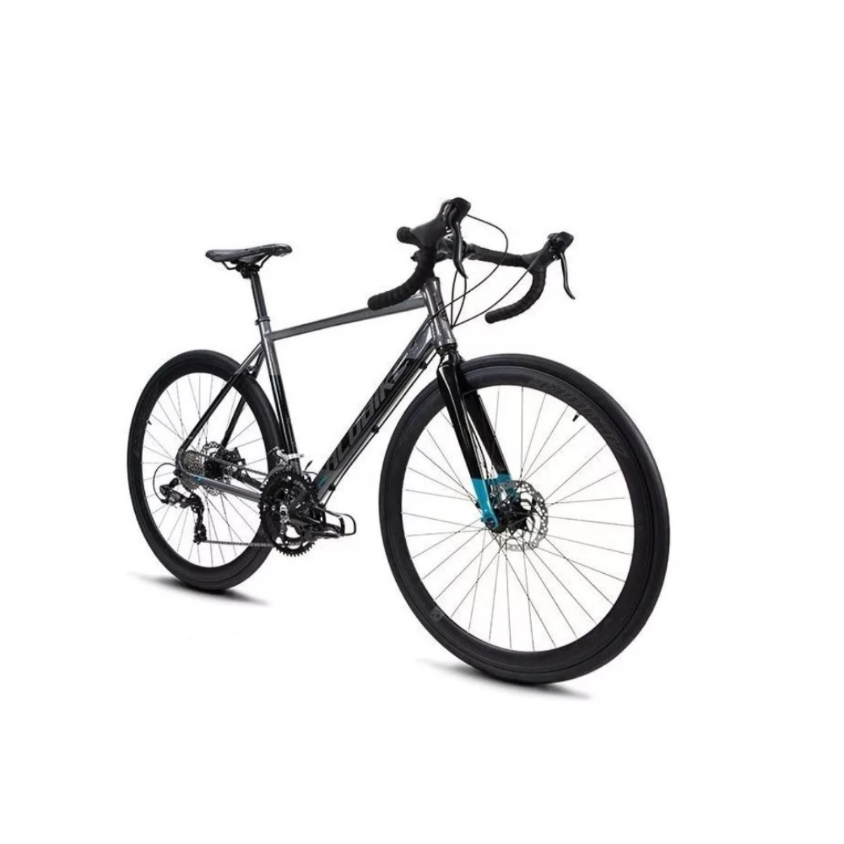 Bicicleta Alubike Mazzima R700 Ruta 14 Vel Gris 54" Talla = G ENDY14