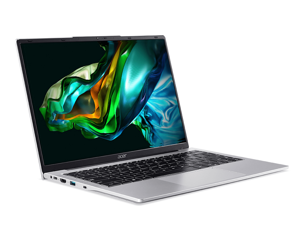 Laptop Acer Aspire Lite 14" Wuxga, Intel Core I3-N300 1.80Ghz, 8Gb, 512Gb Ssd, W11H,Plata