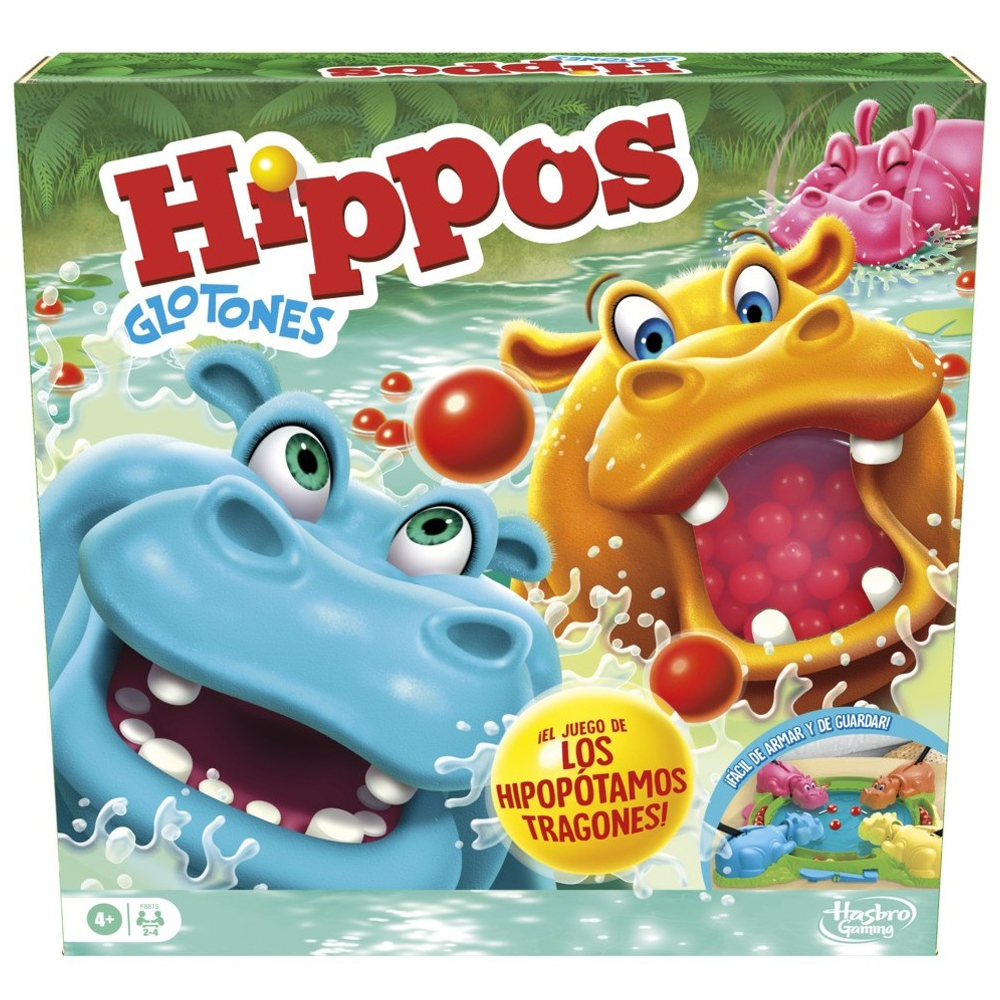 Juego de Mesa Hasbro Hippos Glotones