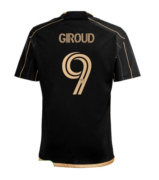 Nuevo! Jersey Los Angeles LAFC 2024/2025 MLS Titular Local Negro Giroud 9 Talla M