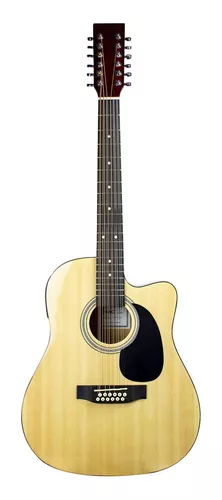 Docerola Electroacustica Torero Natural Con Afinador Marca RMC