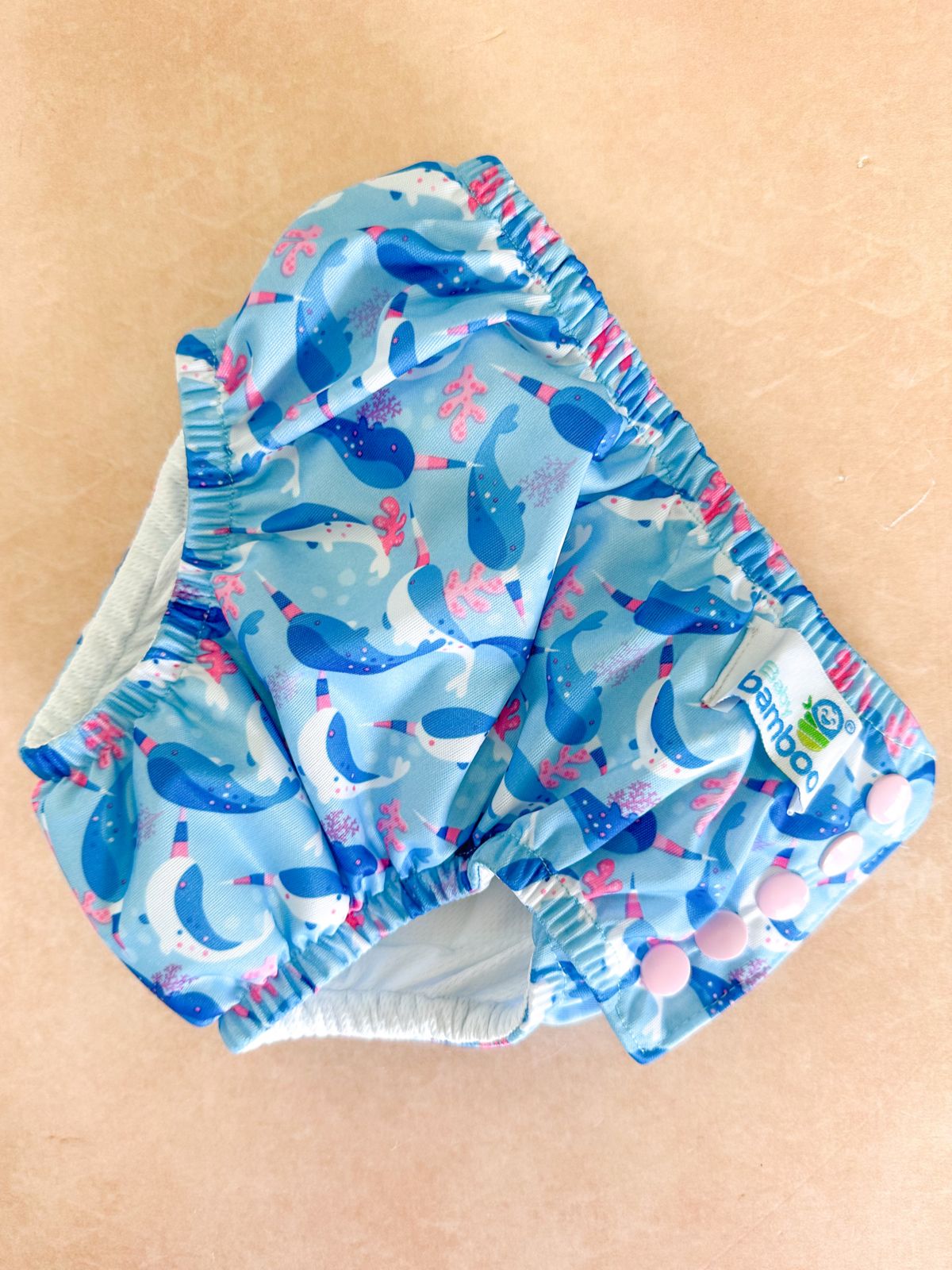 2 Pañales de alberca / Pañal de natación o de piscina ecológico 6-12 meses NIÑO