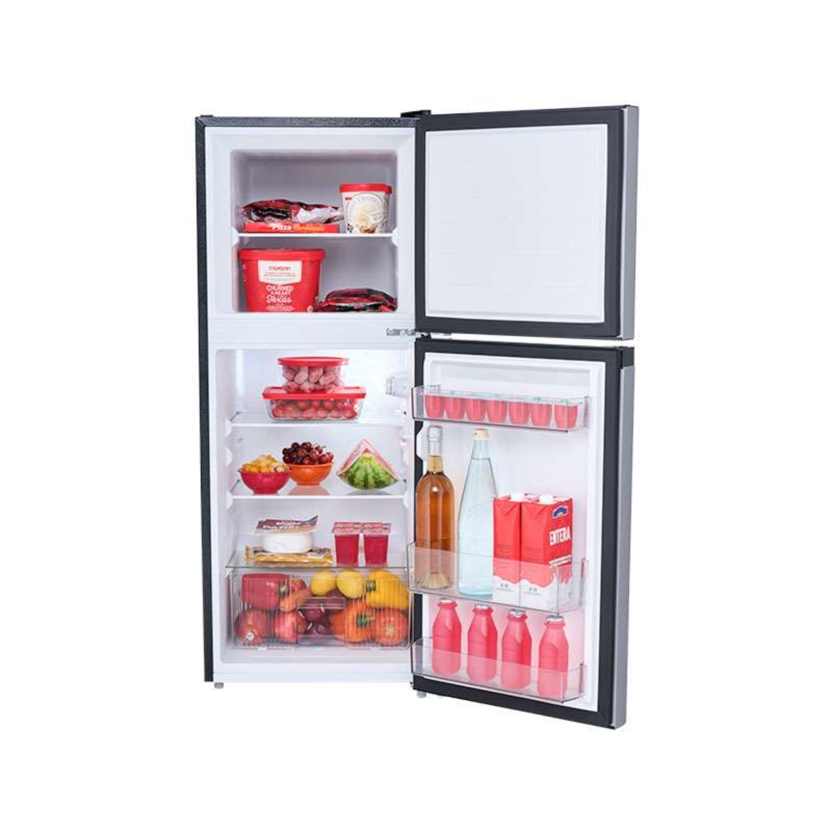 Frigobar Midea MDRT128CCNLS 5 Pies Top Mount Silver ALBY32