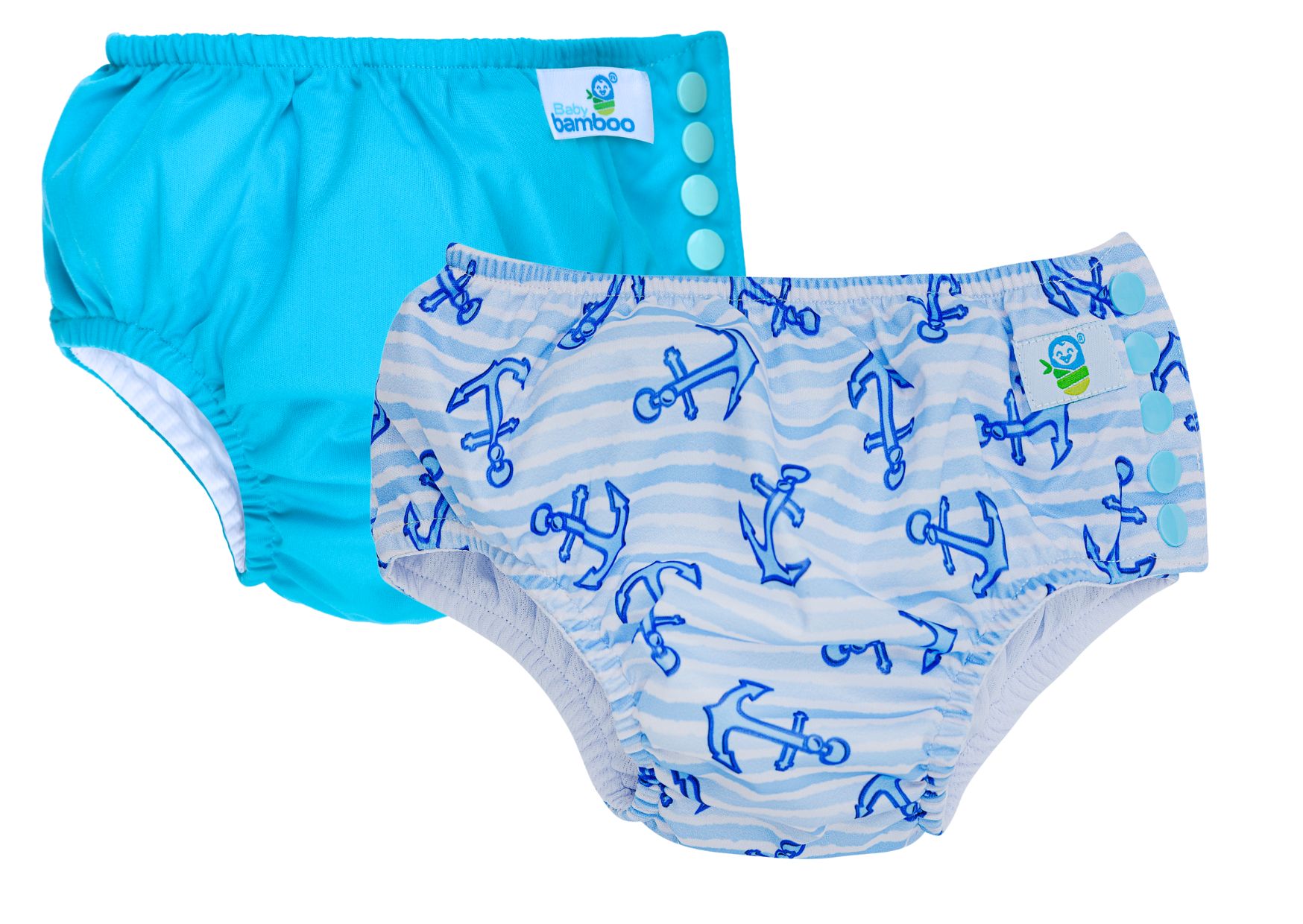 2 Pañales de alberca / Pañal de natación o de piscina ecológico 12-18 meses NIÑO