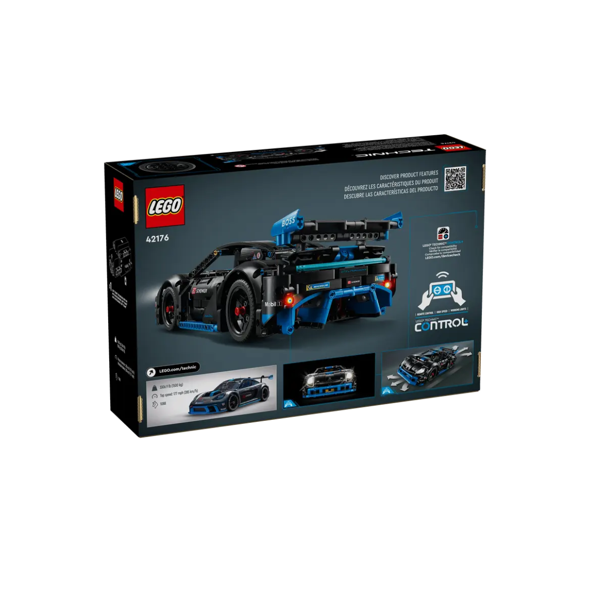 Lego 42176 Coche de Carreras Porsche GT4 e-Performance