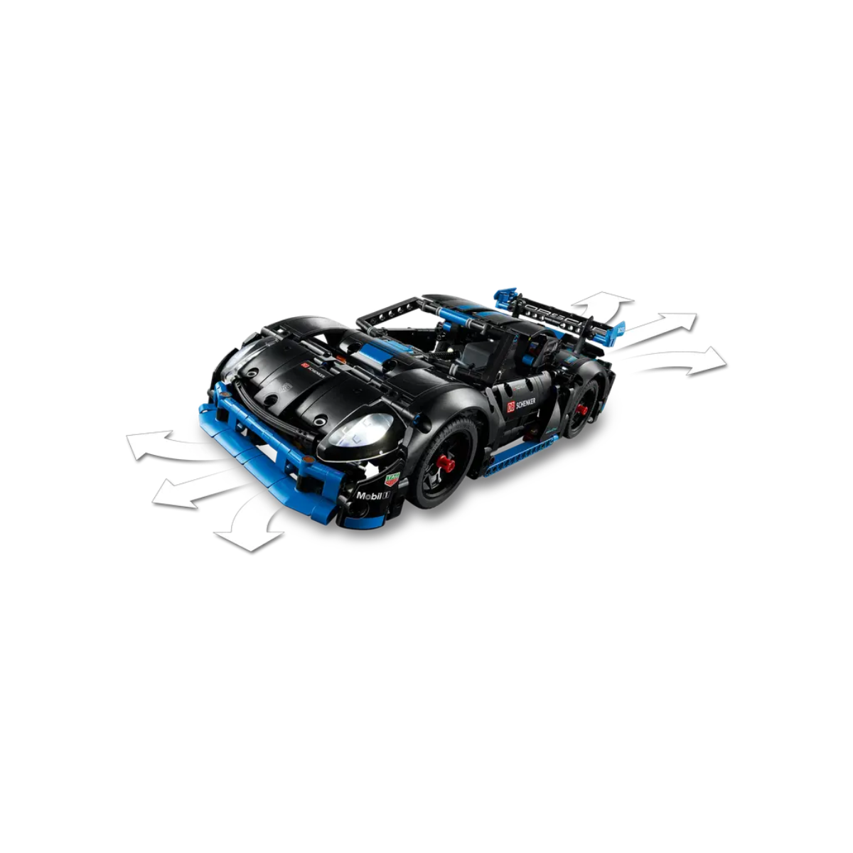 Lego 42176 Coche de Carreras Porsche GT4 e-Performance
