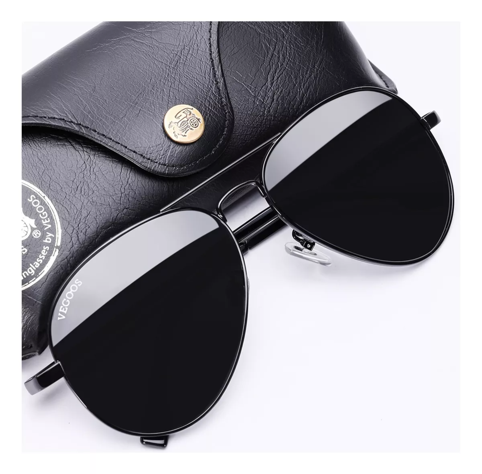Lentes De Sol Polarizadas Para Hombre Caballero Vegoos Uv400