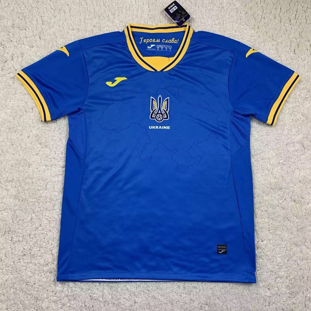 Nuevo! Jersey Ucrania Eurocopa 2024/2025 Visita Azul Talla S.