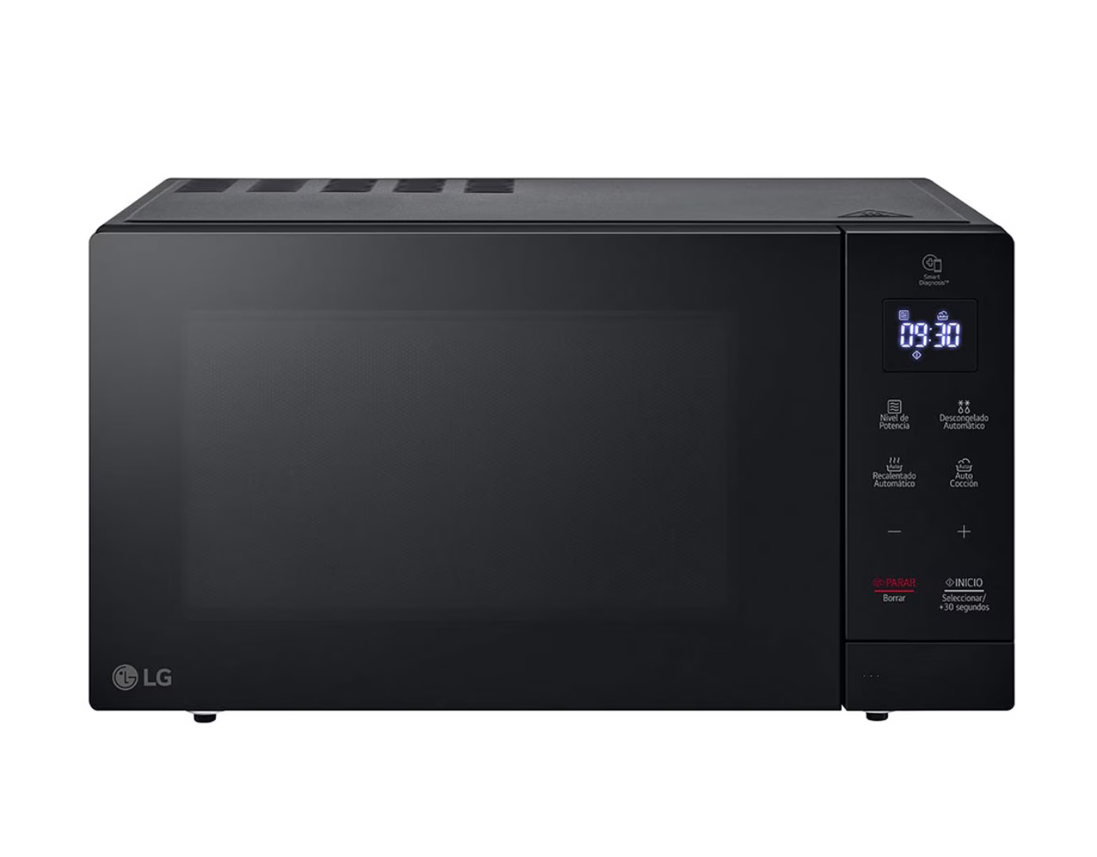 Horno de Microondas LG MS3032JAS 1.5 Pies On/Off Negro ALBY13