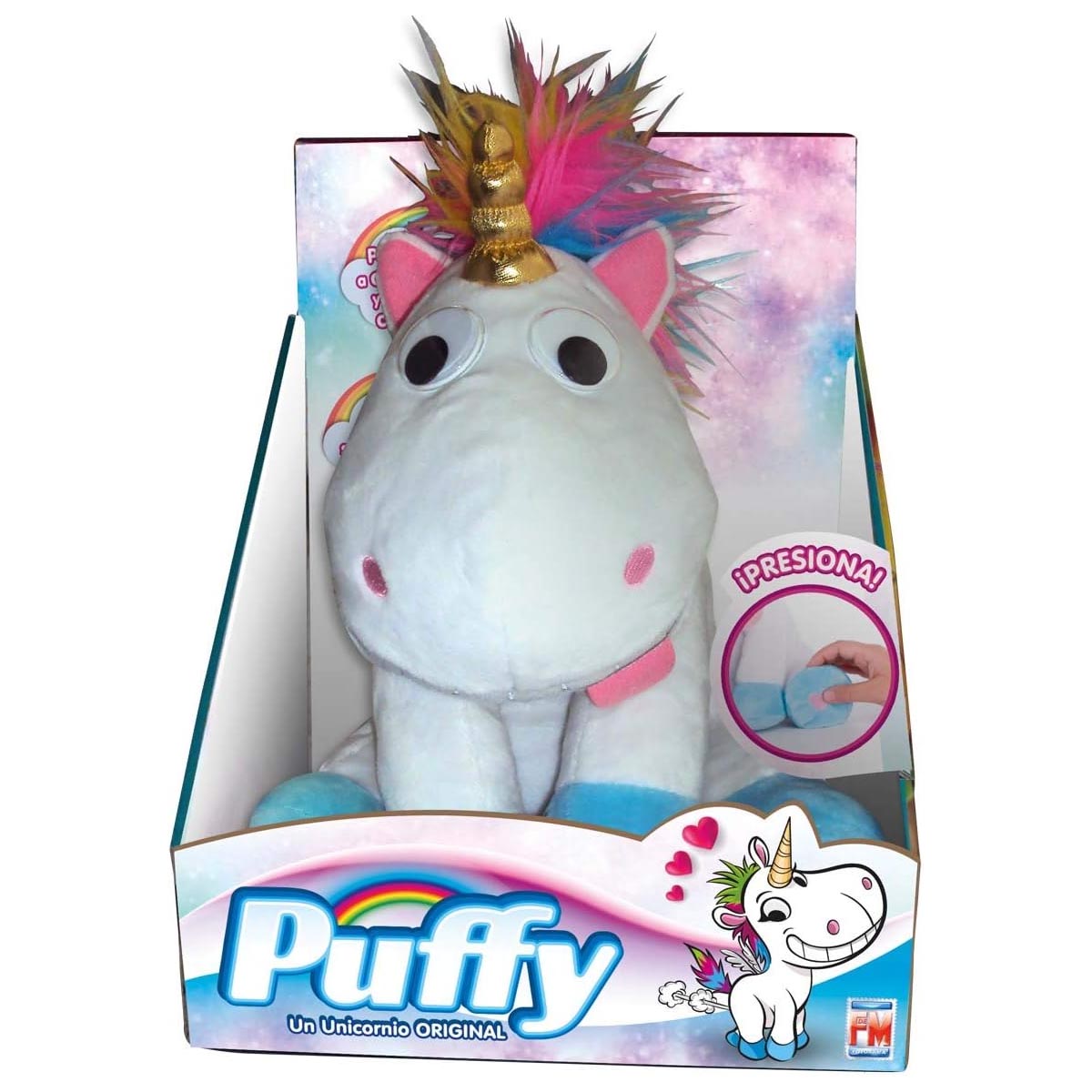 Peluche Interactivo Fotorama Unicornio Puffy 