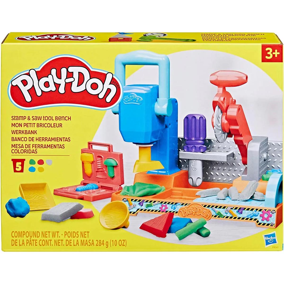 Masa Play-Doh Hasbro Banco de Herramientas