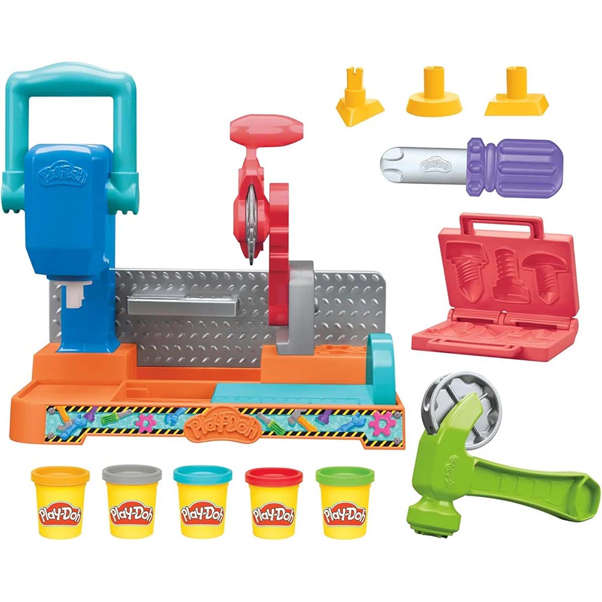 Masa Play-Doh Hasbro Banco de Herramientas