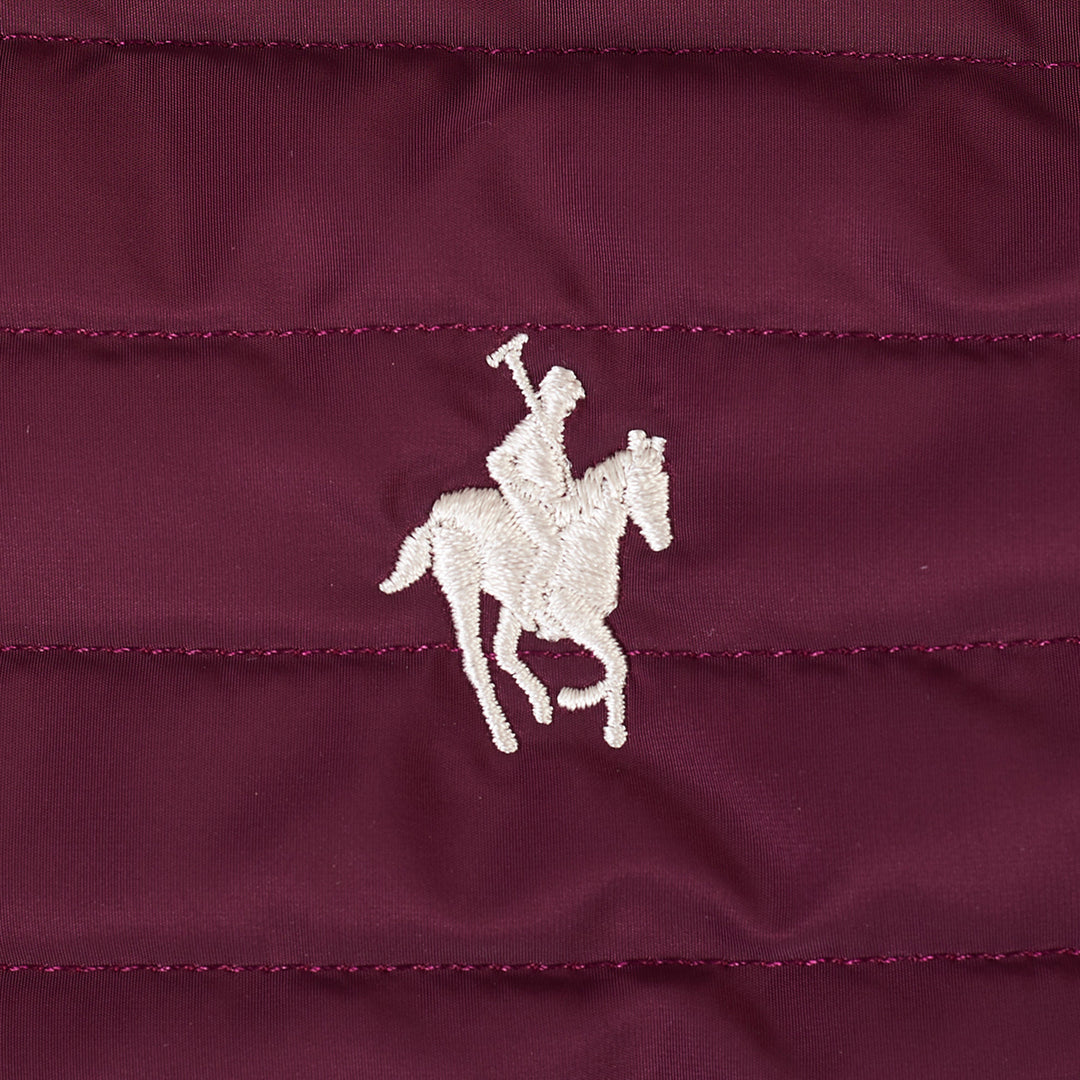 CHAMARRA POLO DAMA VINO Polo Team