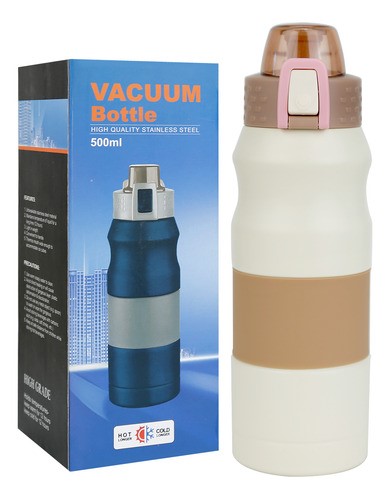 Botella De Agua Fría/caliente Termo Acero Inoxidable 500ml