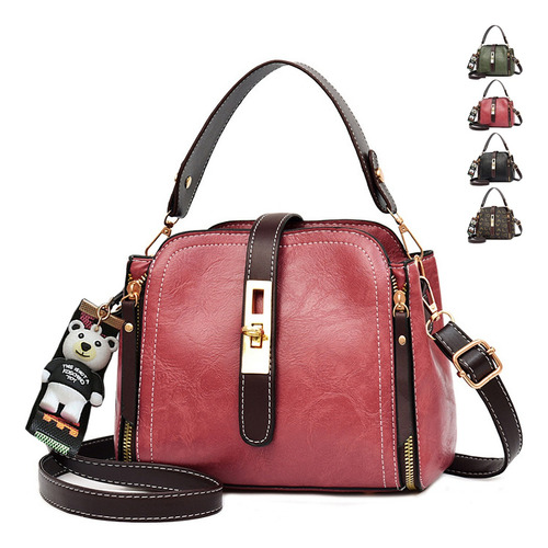 Bolsa Dama Crossbody Moda Hombro Mano Correa Ajustable