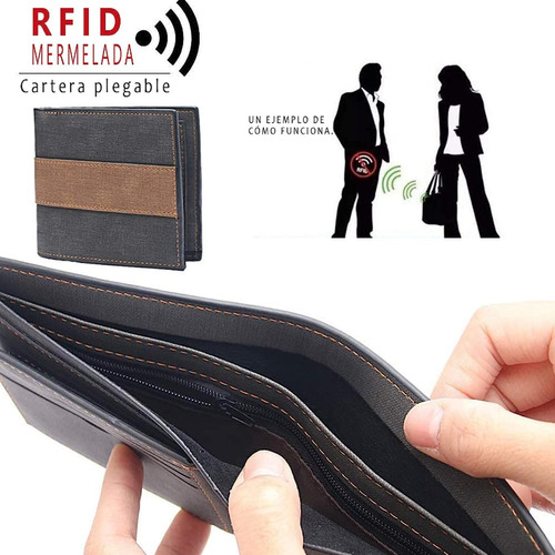Monedero Para Hombre Cartera Caballero Cartera De Hombre