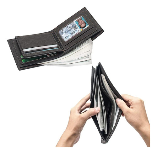 Monedero Para Hombre Cartera Caballero Cartera De Hombre