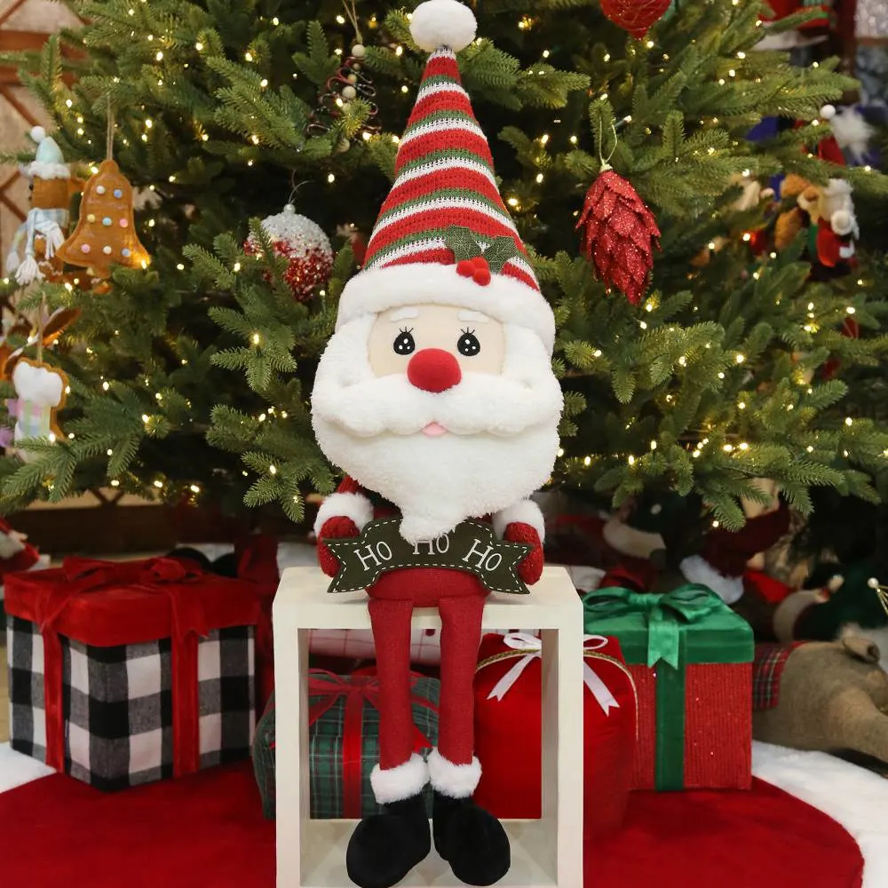 Muñeco Navideño Decorativo Cabezón Santa Claus