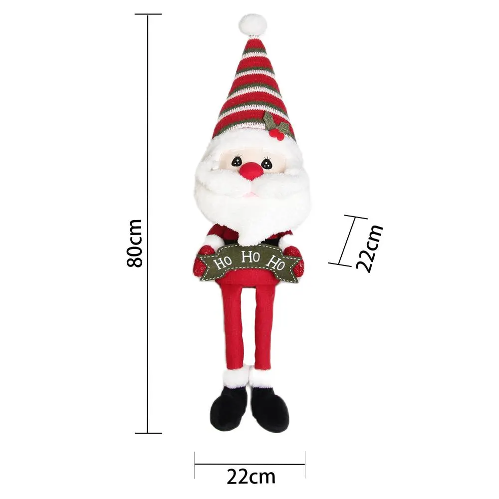 Muñeco Navideño Decorativo Cabezón Santa Claus