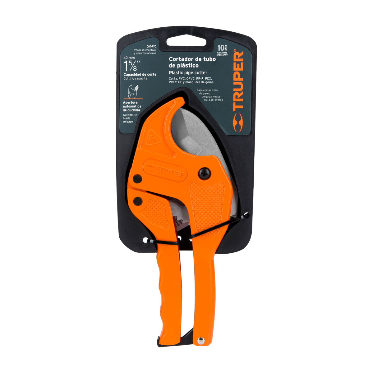CORTADOR DE TUBO PVC/CPVC/ PLASTICO 12860