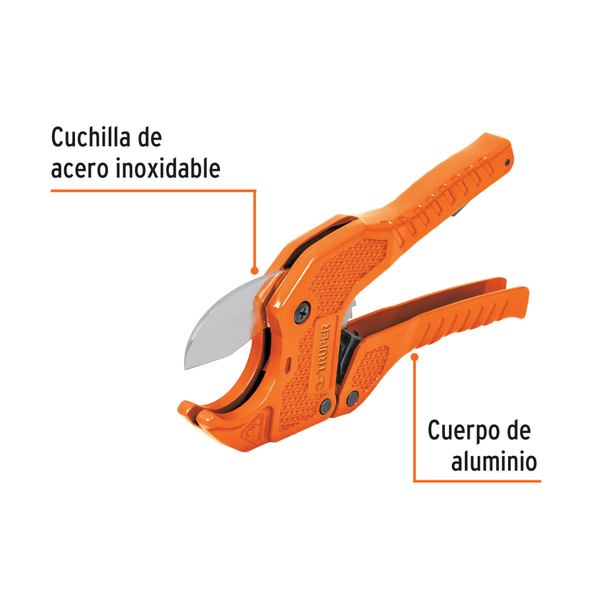 CORTADOR DE TUBO PVC/CPVC/ PLASTICO 12860