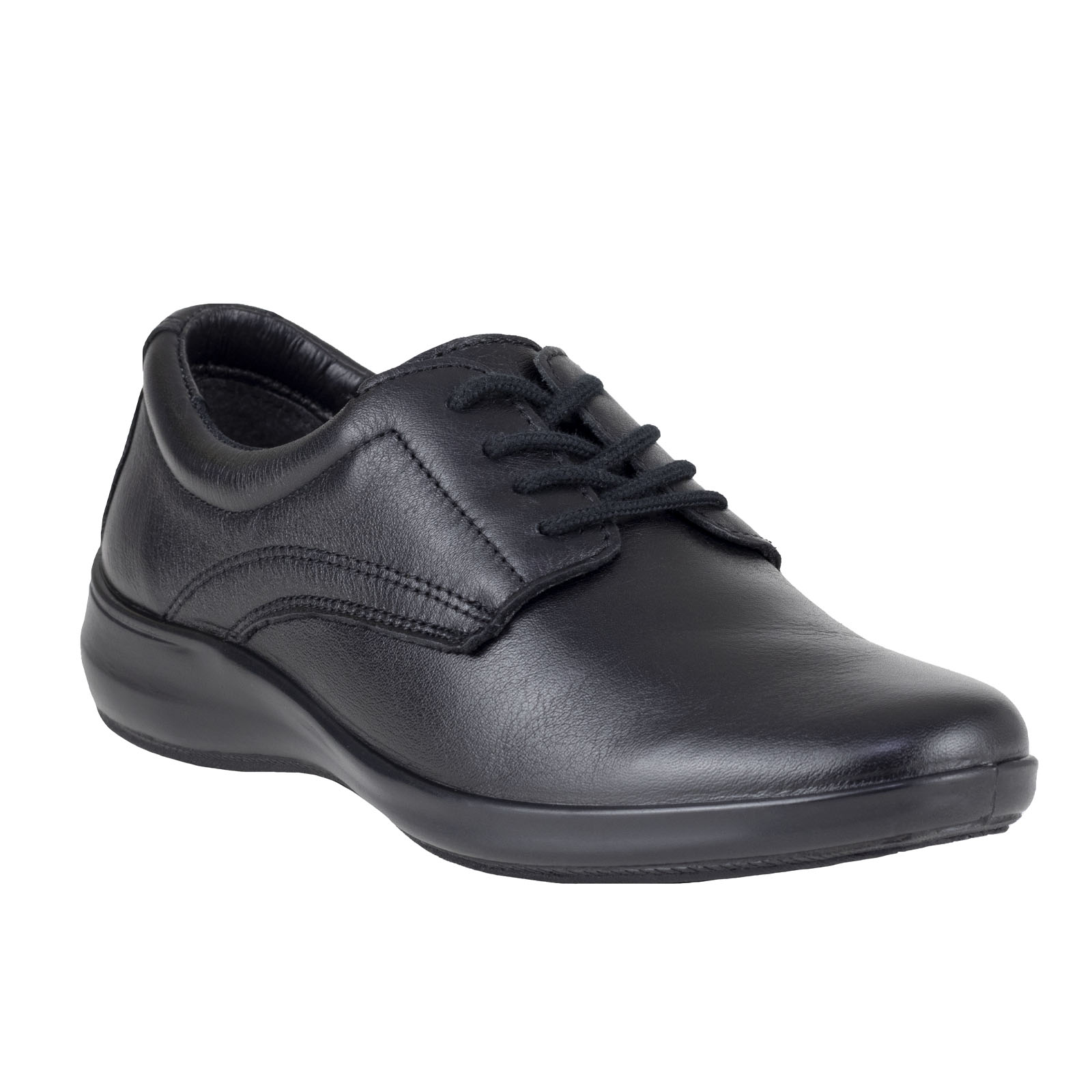 Zapato Derby Mujer Confort Verde Tabaco 8024 Negro Semivesti