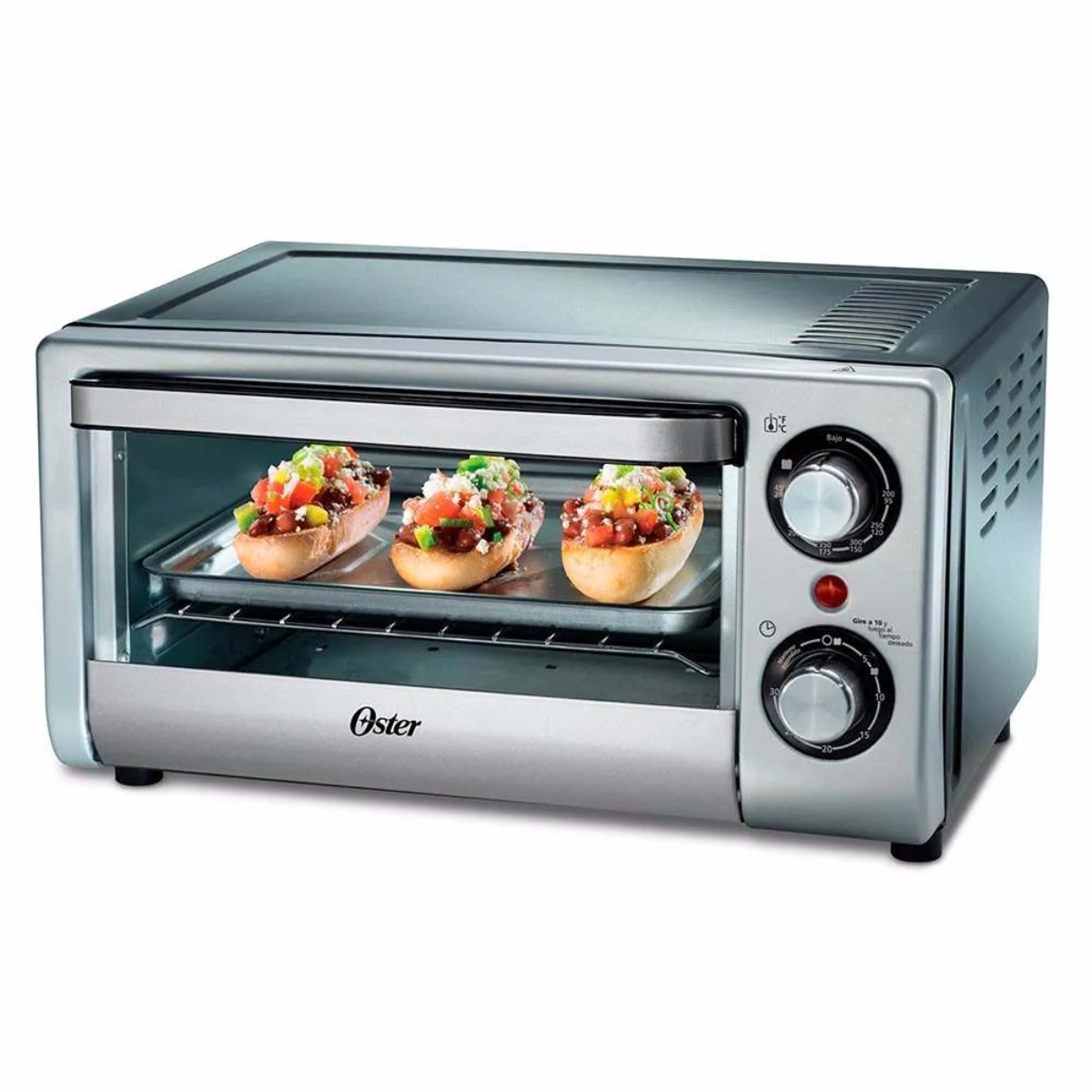 Horno Tostador Oster TSSTTV10LTB-01 / TSSTTV10LTB-1MX 10 Litros Silver ALBY4*