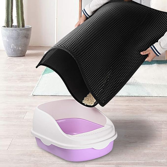 A Estera para Arena para Gatos, Tapete para Arenero Gato Impermeable 