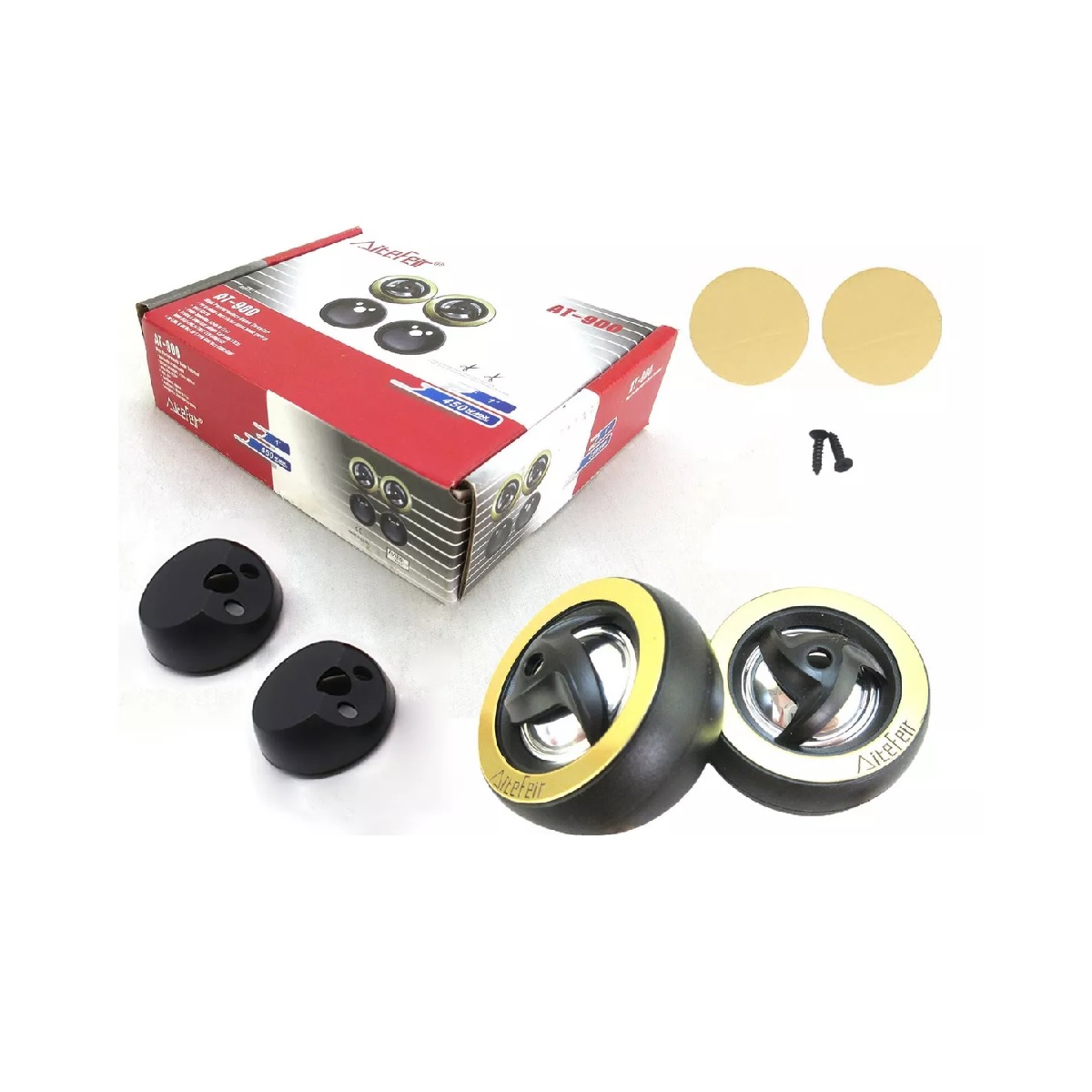 2pz Bocinas Tweeters Audio 900w Universal Para Auto Carros