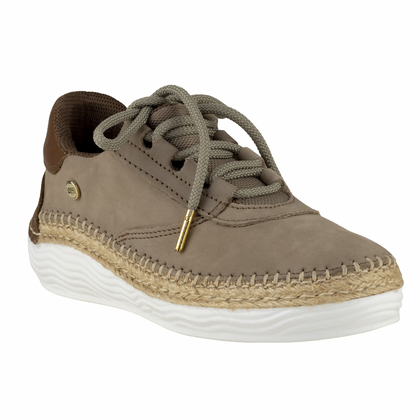 Zapato Casual Para Mujer Lobo Solo Juvenil 5045 Taupe Piel