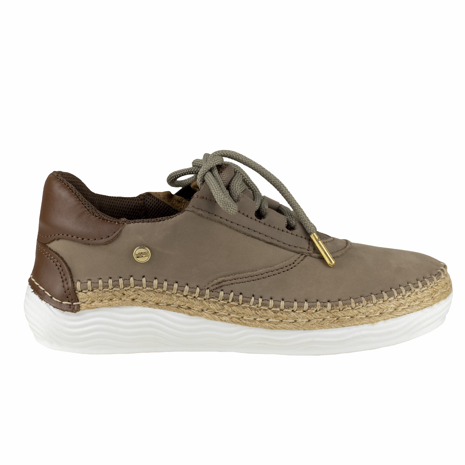 Zapato Casual Para Mujer Lobo Solo Juvenil 5045 Taupe Piel