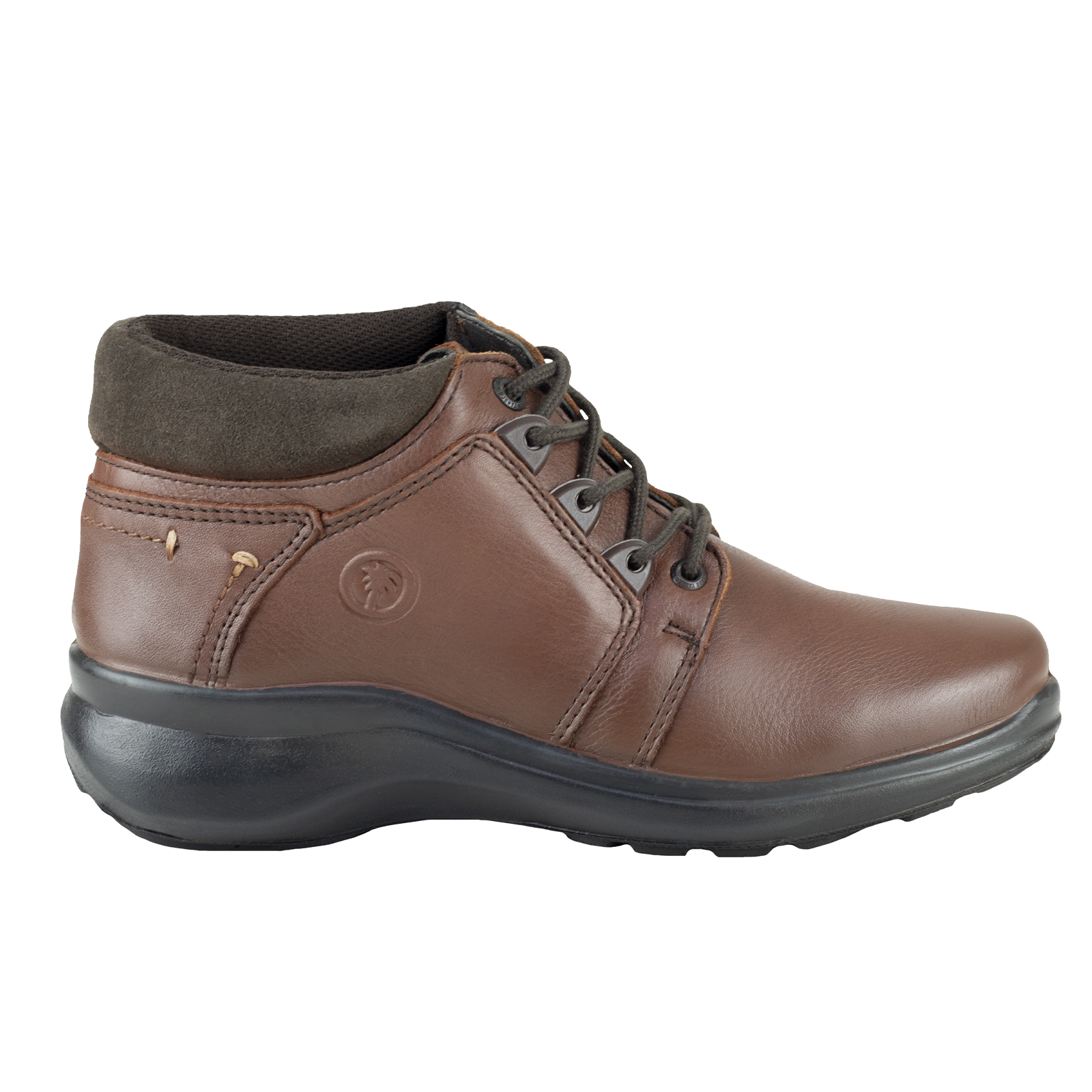 Botines Outdoor Mujer Verde Tabaco Urbana 8019 Shedron Piel