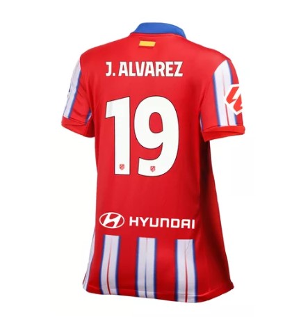 Nuevo! Jersey Atletico de Madrid 2024/2025 Titular Local Julian Alvarez 19 Champions Talla M