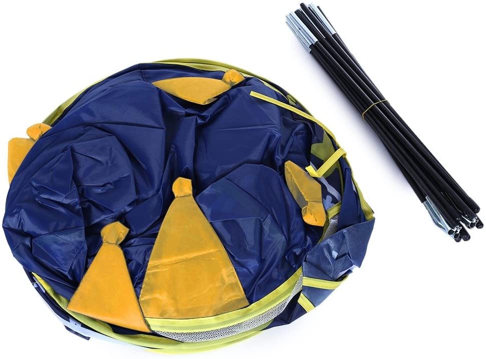Casita De Campaña Para Niños Azul Estampado C