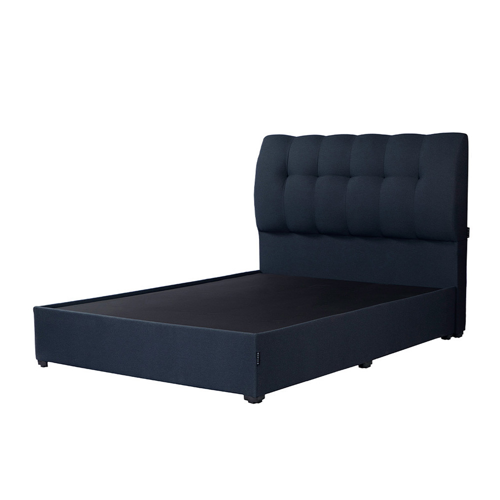 Cabecera Individual Dicasa Nube con Base Cama Orleans Azul