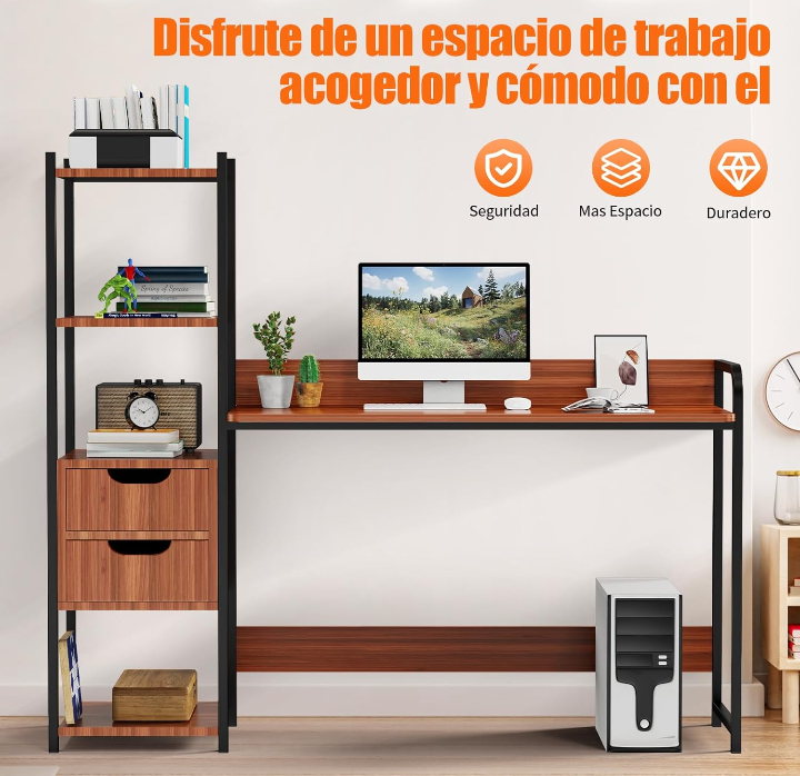 Escritorio moderno Home Office duradero 