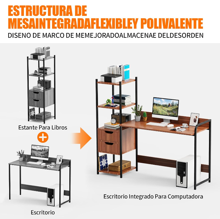 Escritorio moderno Home Office duradero 