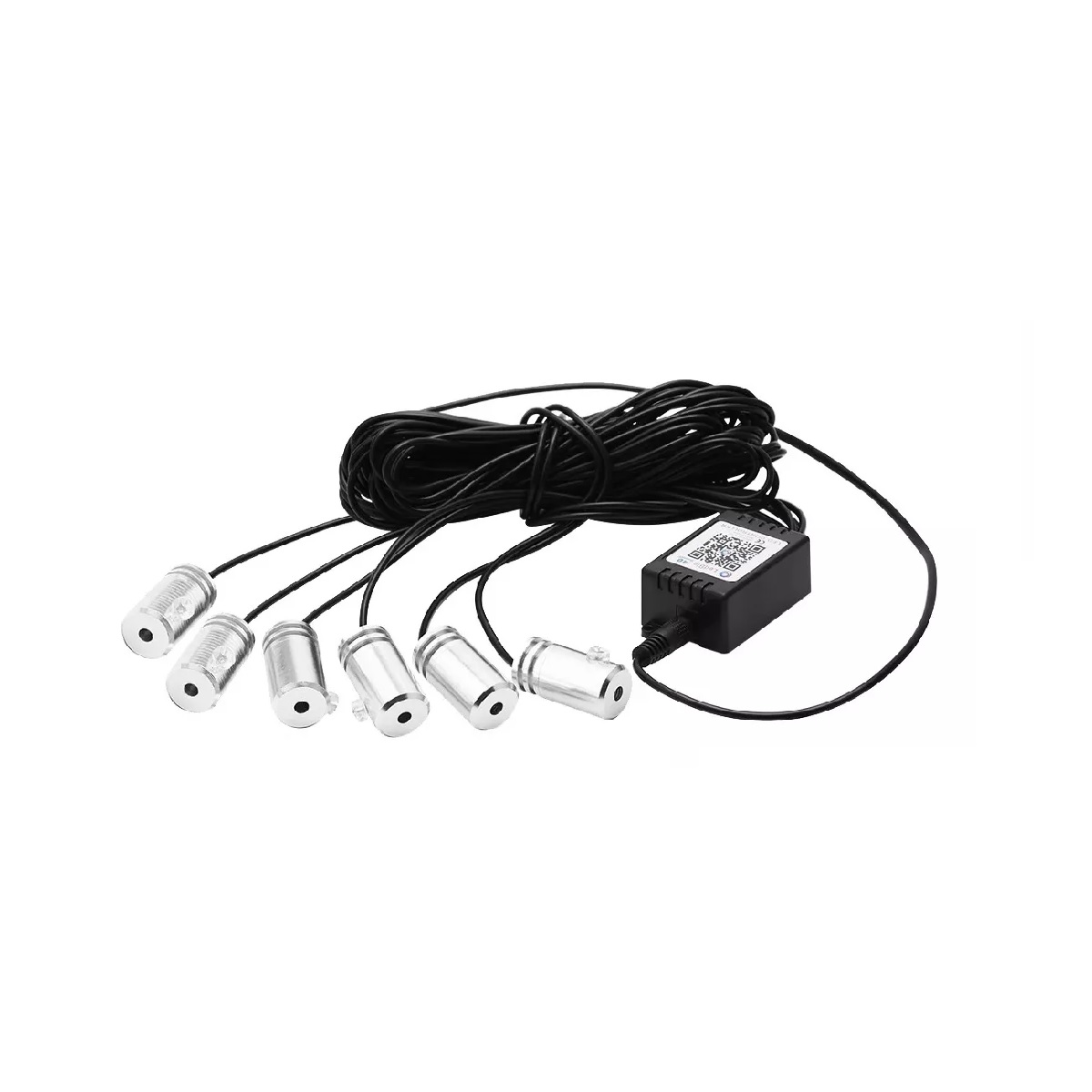 Tiras De  Interior Fibra Óptica Light 6 En 1 Rgb Coche  