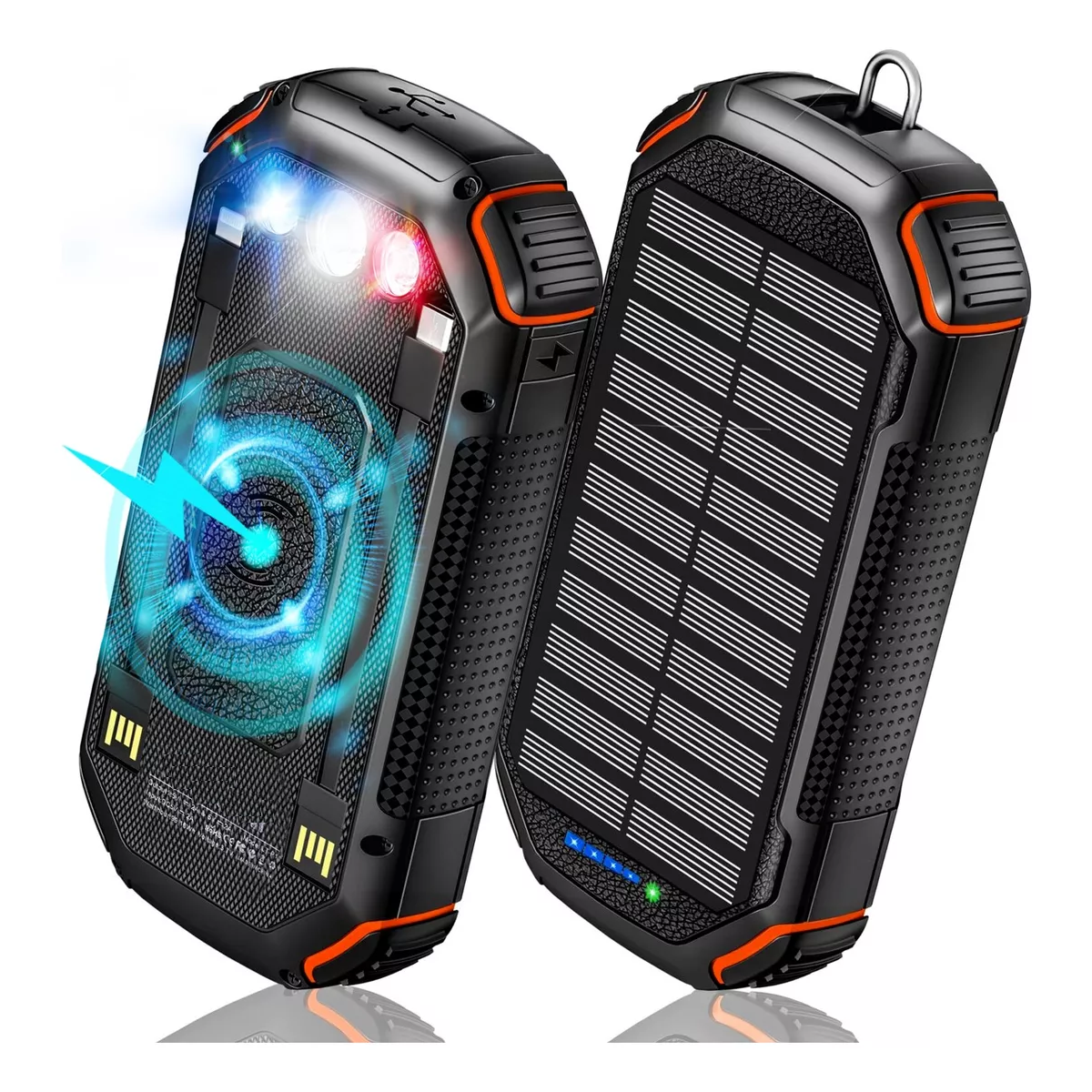 Power Bank Solar Portátil 32000mah 20w Pd Carga Rápida