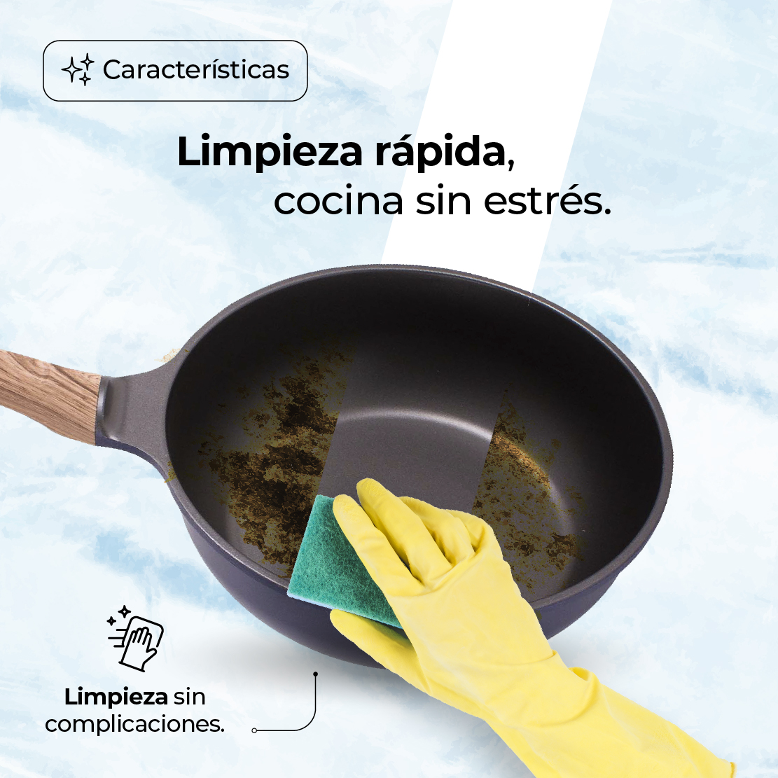 Sartén Premium Con Inducción Antiadherente Royal 30 cm