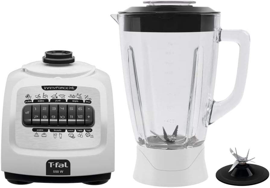 T-fal Licuadora Infiny Force XL, 12 Velocidades, 2.2 L, LN8221MX